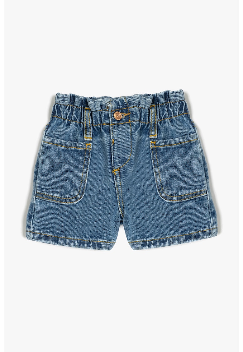 Blugi scurti cu talie elastica