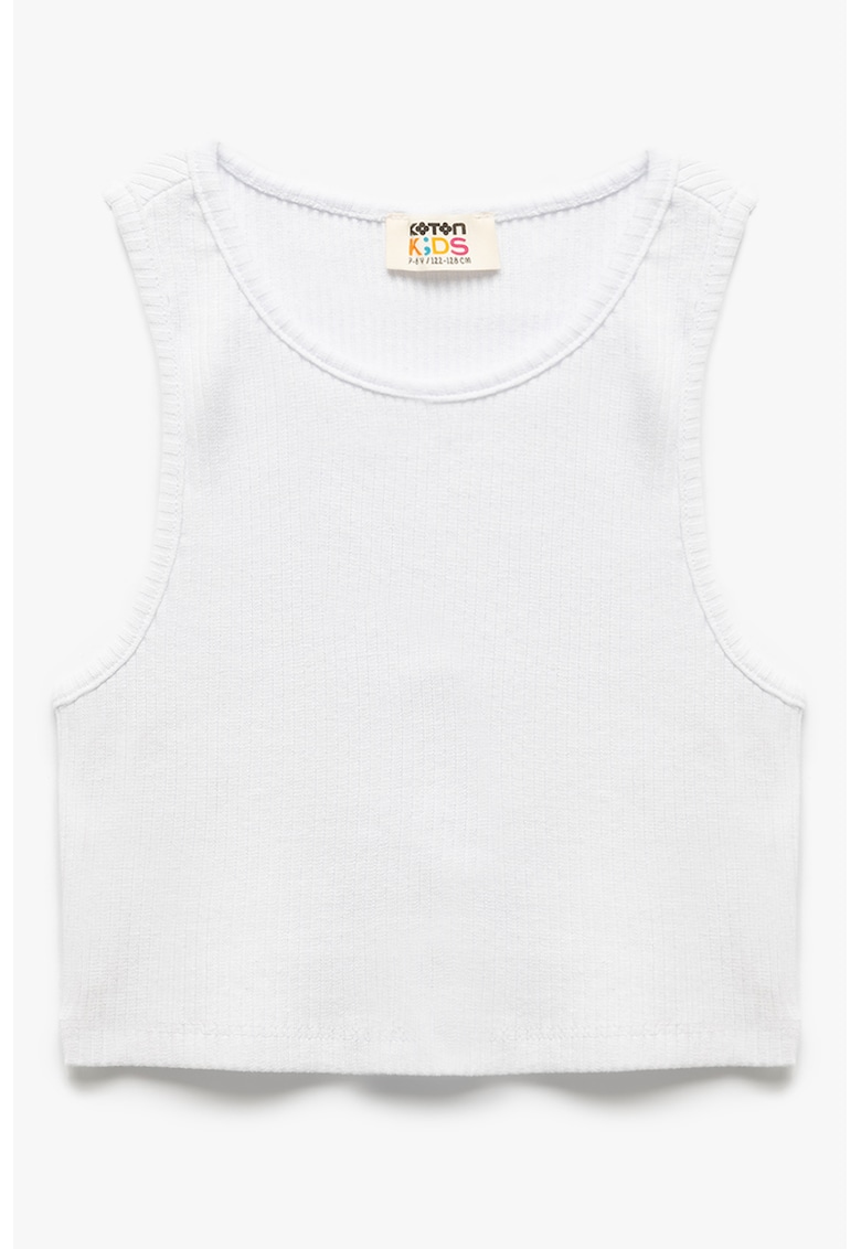 Top cu decupaj pe partea din spate