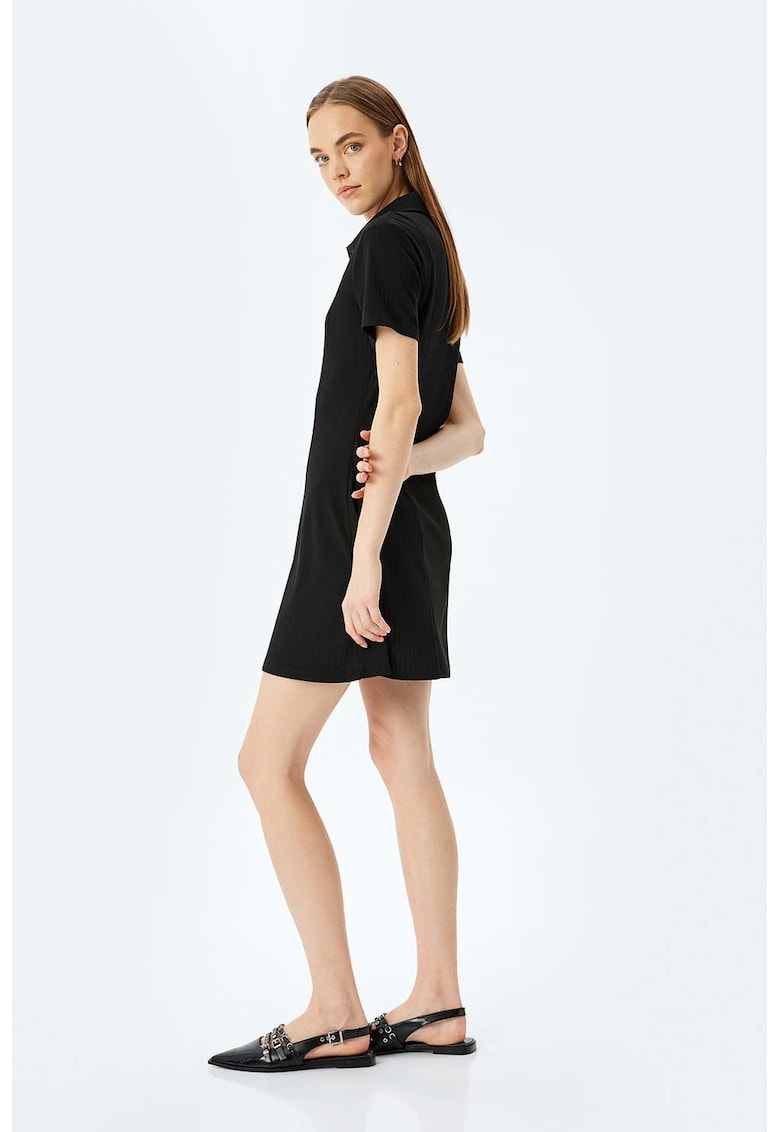 Rochie polo cu model uni