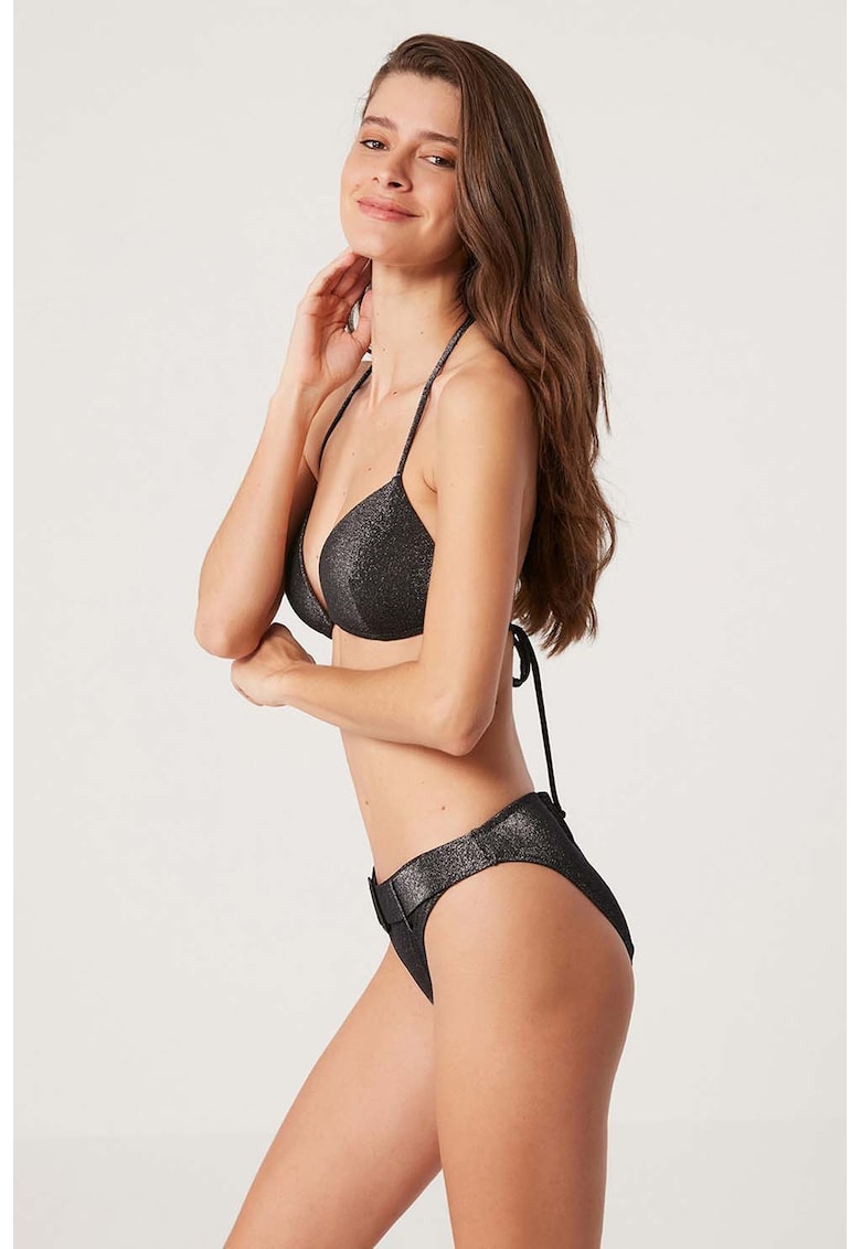 Costum de baie din doua piese cu aspect stralucitor Rehelin