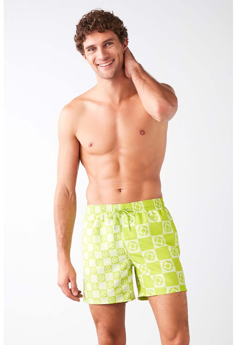 Pantaloni scurti de baie cu snur Pantaloni scurti de baie cu snur