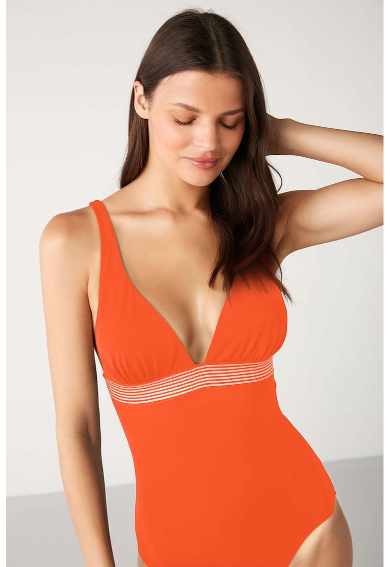 Costum de baie intreg cu burete