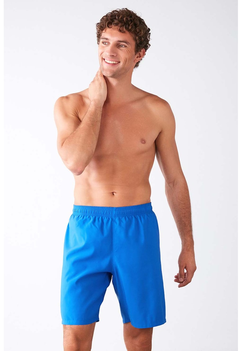 Pantaloni scurti de baie cu model uni