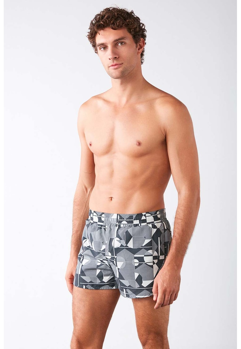 Pantaloni scurti cu imprimeu grafic