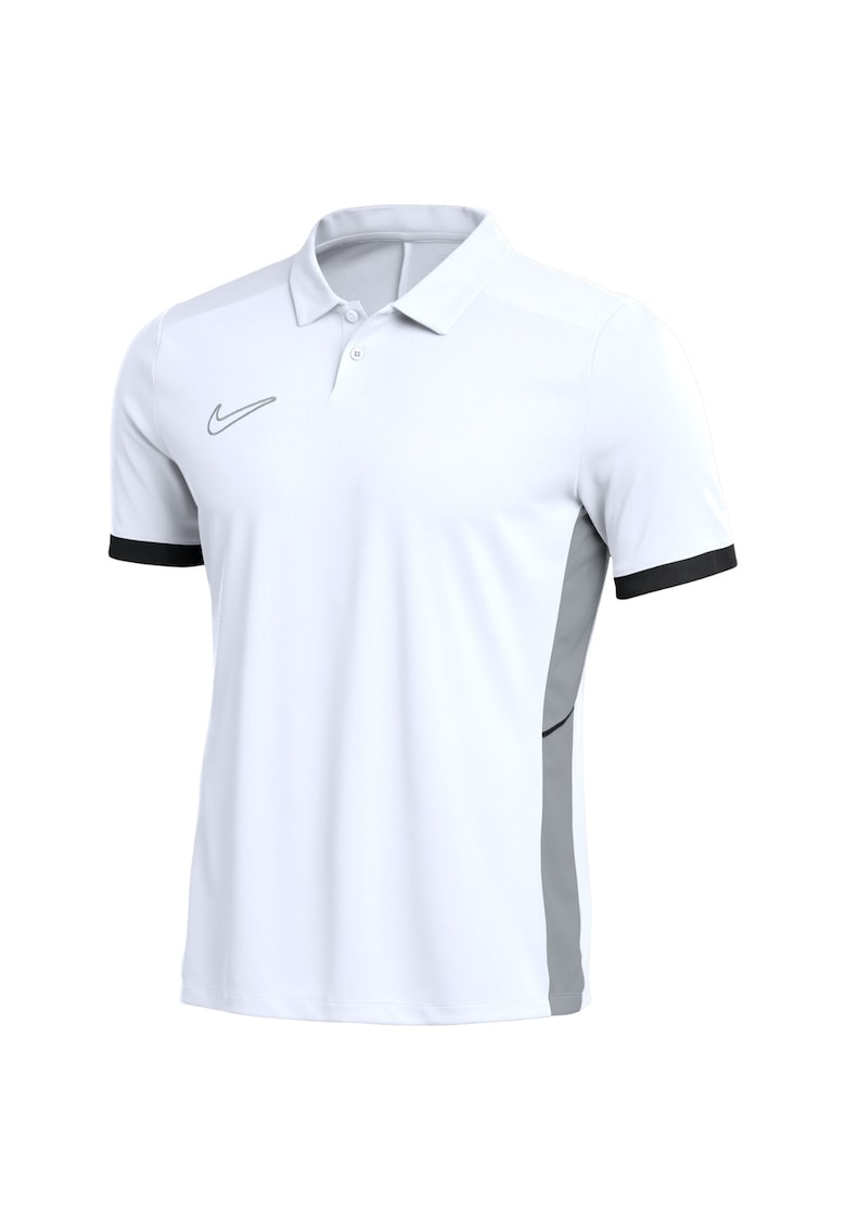 Tricou polo Dri-Fit Academy 25 SS - poliester - alb
