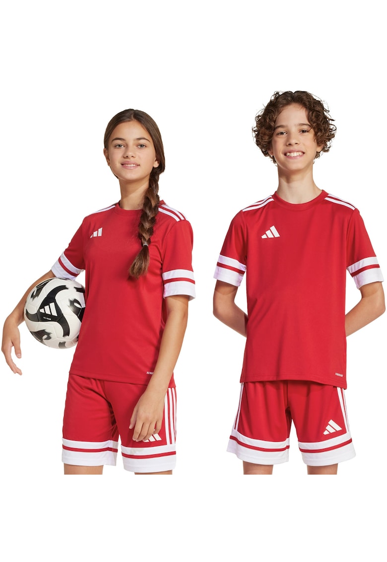Tricou copii Squadra 25 - rosu - material reciclabil