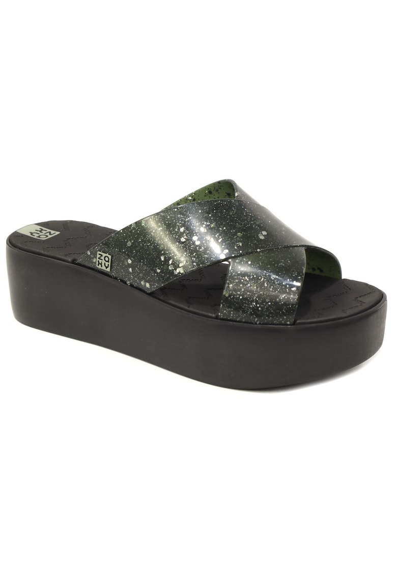 Papuci dama Wonder Tam 18095 90713 - Verde