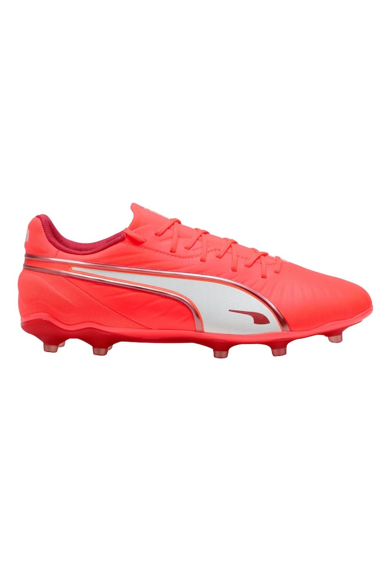 Pantofi sport barbati - sintetic - alb/rosu -