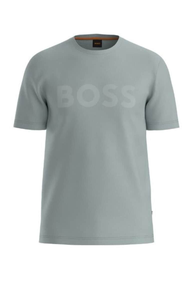 Tricou cu design distinctiv - Verde menta