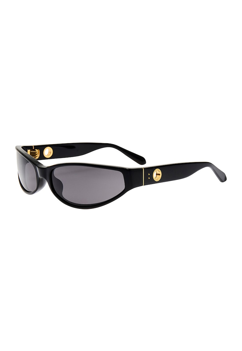 Ochelari de soare wrap unisex Etain - Auriu/Negru