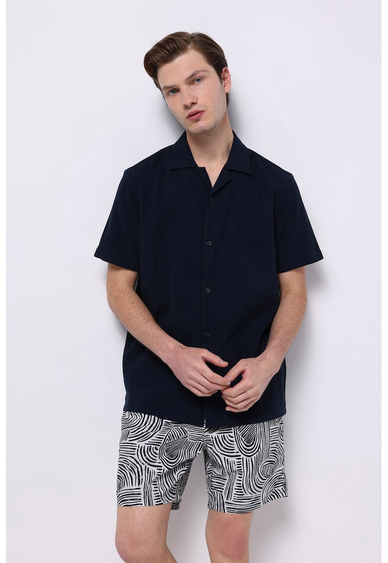 Pantaloni scurti de baie cu model in dungi