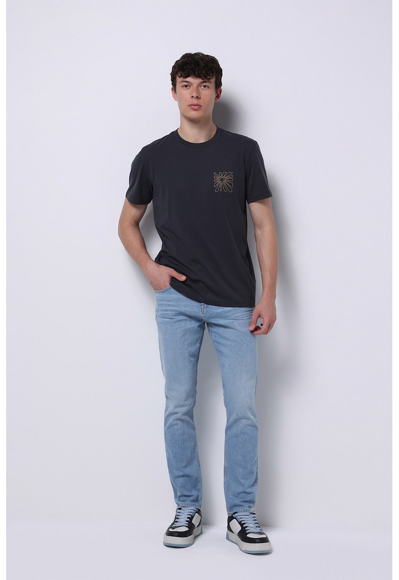 Blugi slim-fit din amestec de bumbac