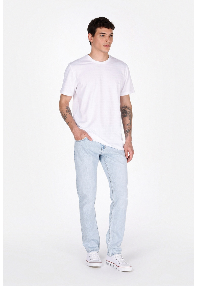 Blugi drepti cu model uni