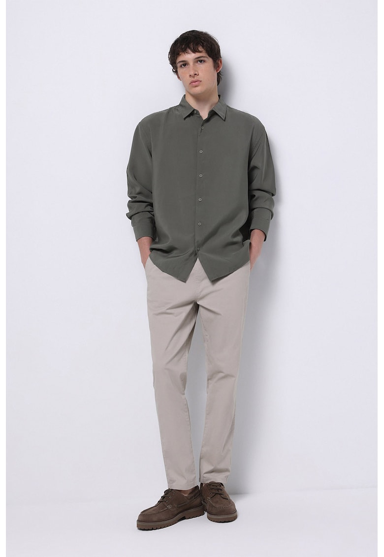 Pantaloni lungi din amestec de bumbac