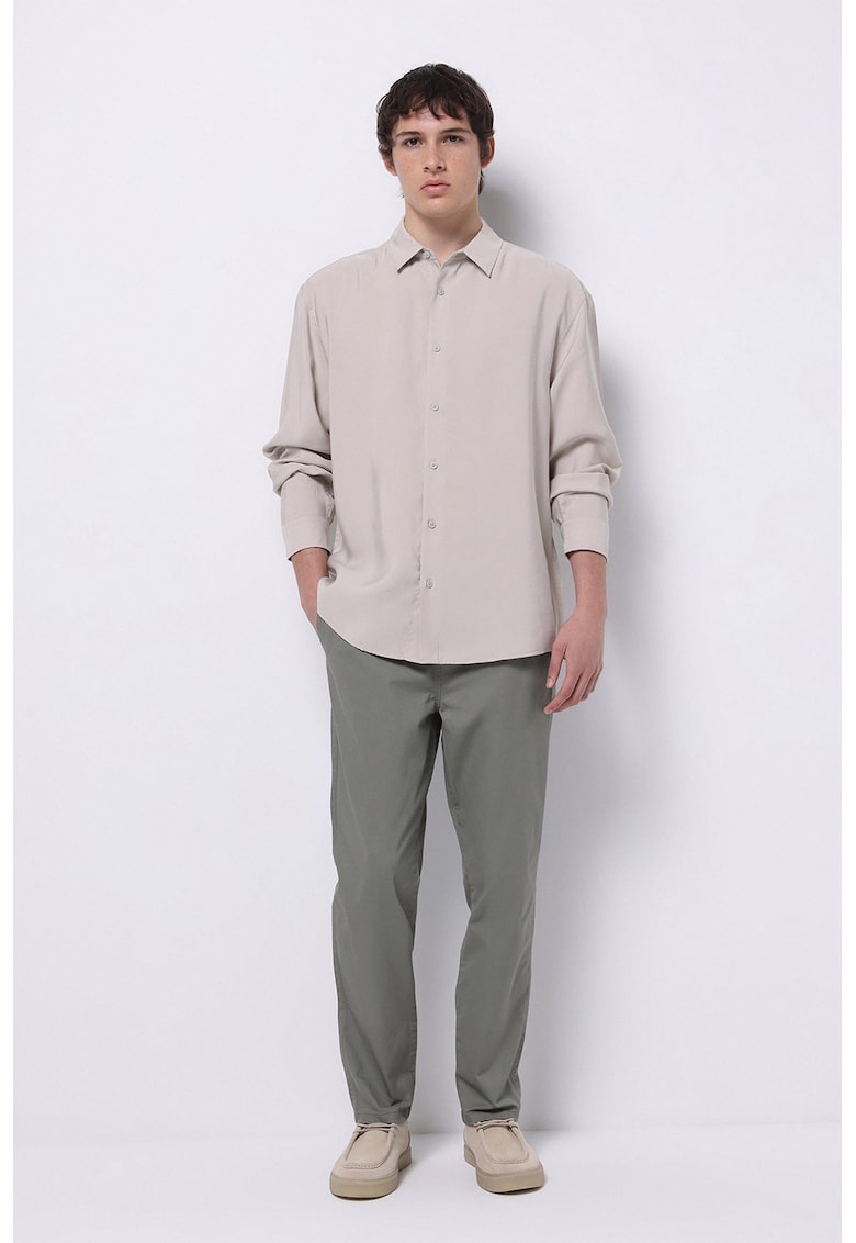 Pantaloni lungi din amestec de bumbac