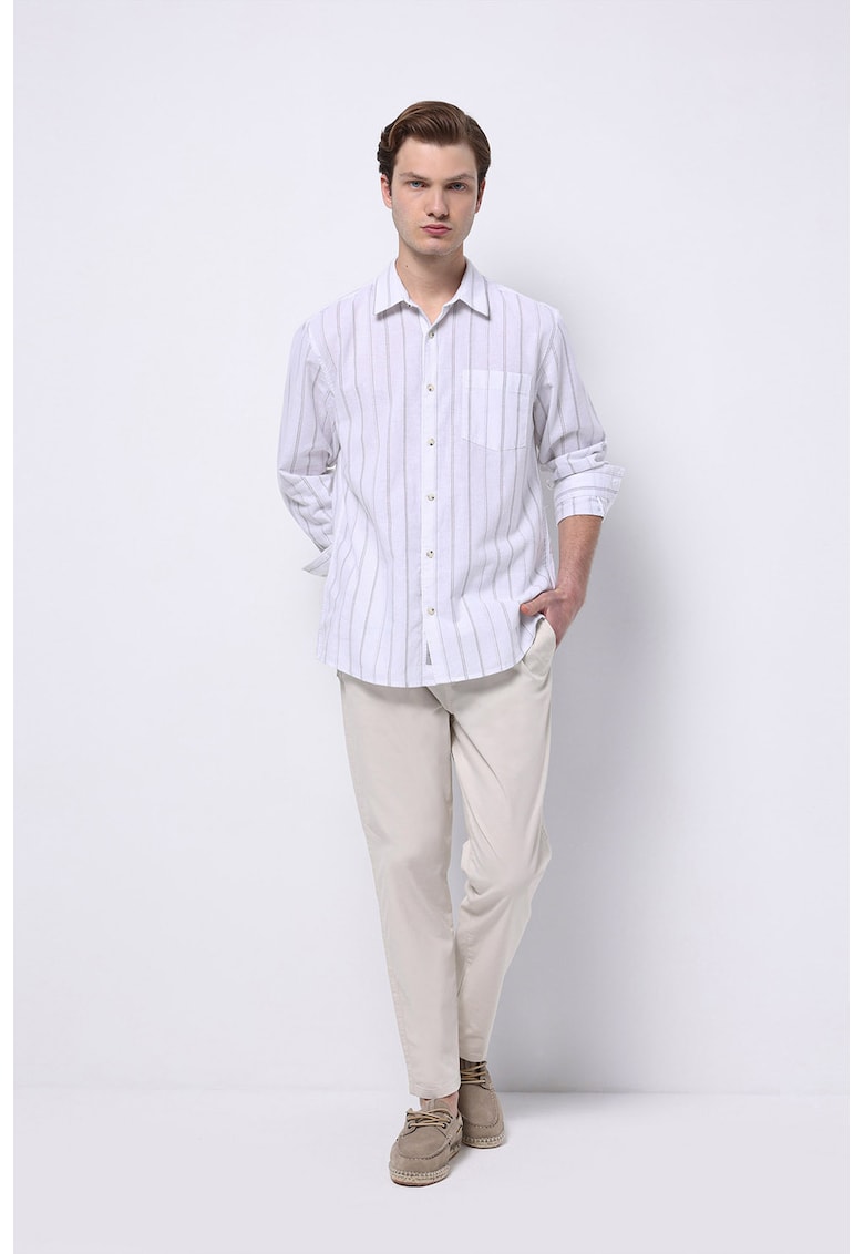 Pantaloni lungi din amestec de bumbac