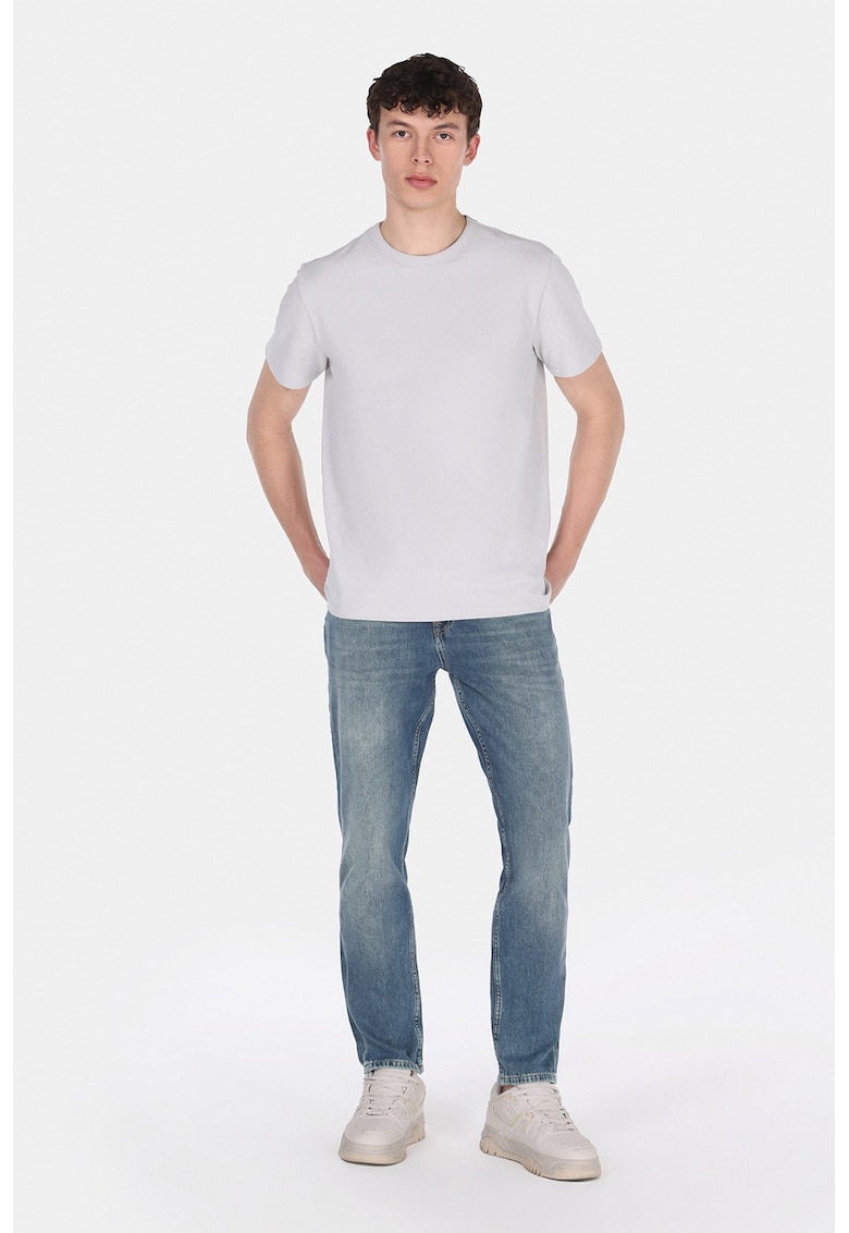 Blugi regular-fit - Albastru melange