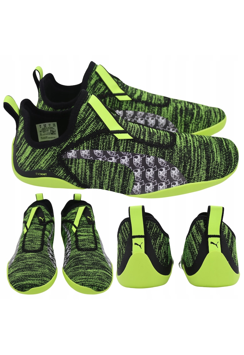 Pantofi Barbati AGF Evoknit 307384 01 Negru-Verde