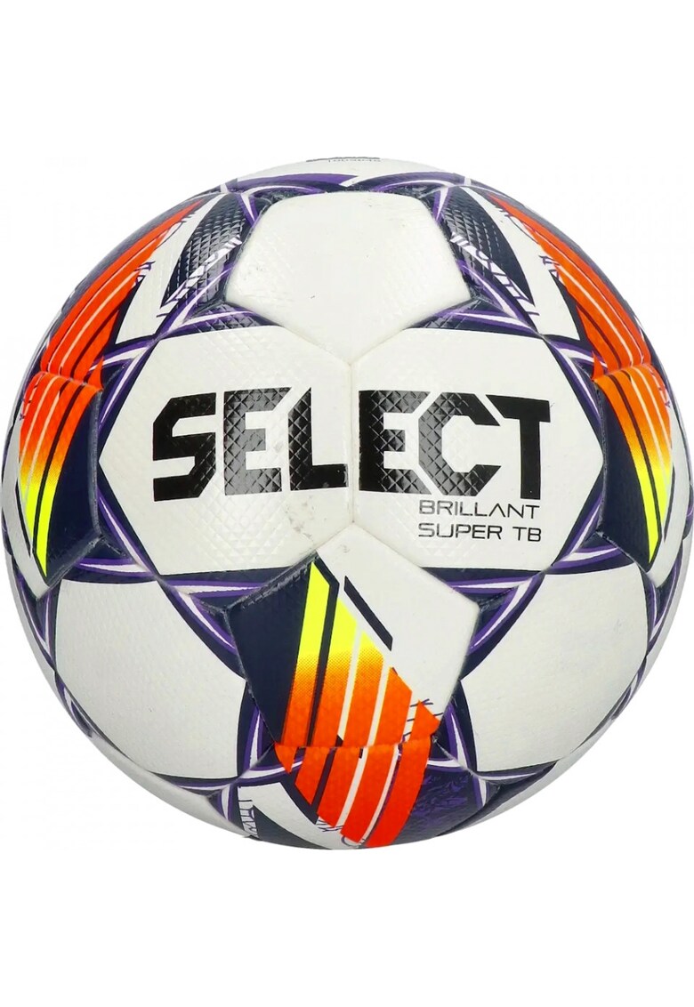 Minge fotbal Brillant Super TB V24 - oficiala de joc - alb/portocaliu/mov - Minge fotbal Brillant Super TB V24 - oficiala de joc - alb/portocaliu/mov -
