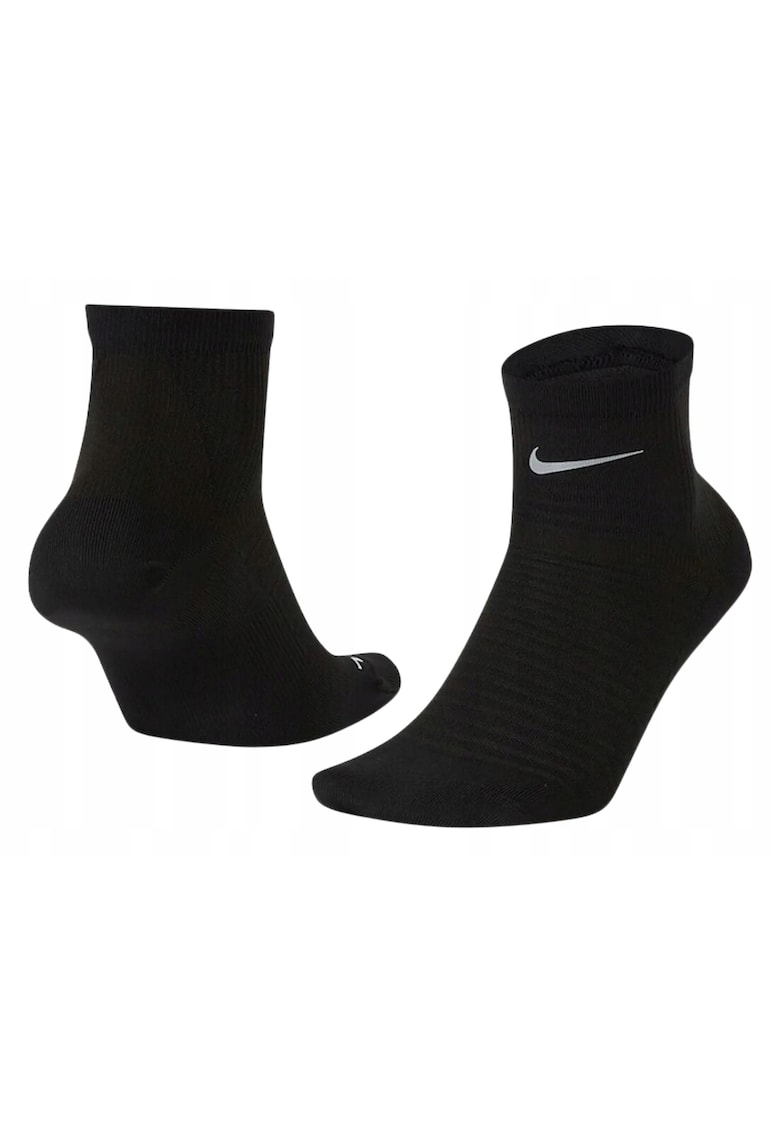 Sosete Alergare - CT8933-010 - Dri-FIT - Plasa Respirabila - Banda Arcuire - Suport Negru