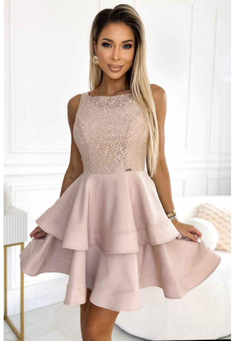 Rochie cu fusta evazata - Rochie cu fusta evazata -