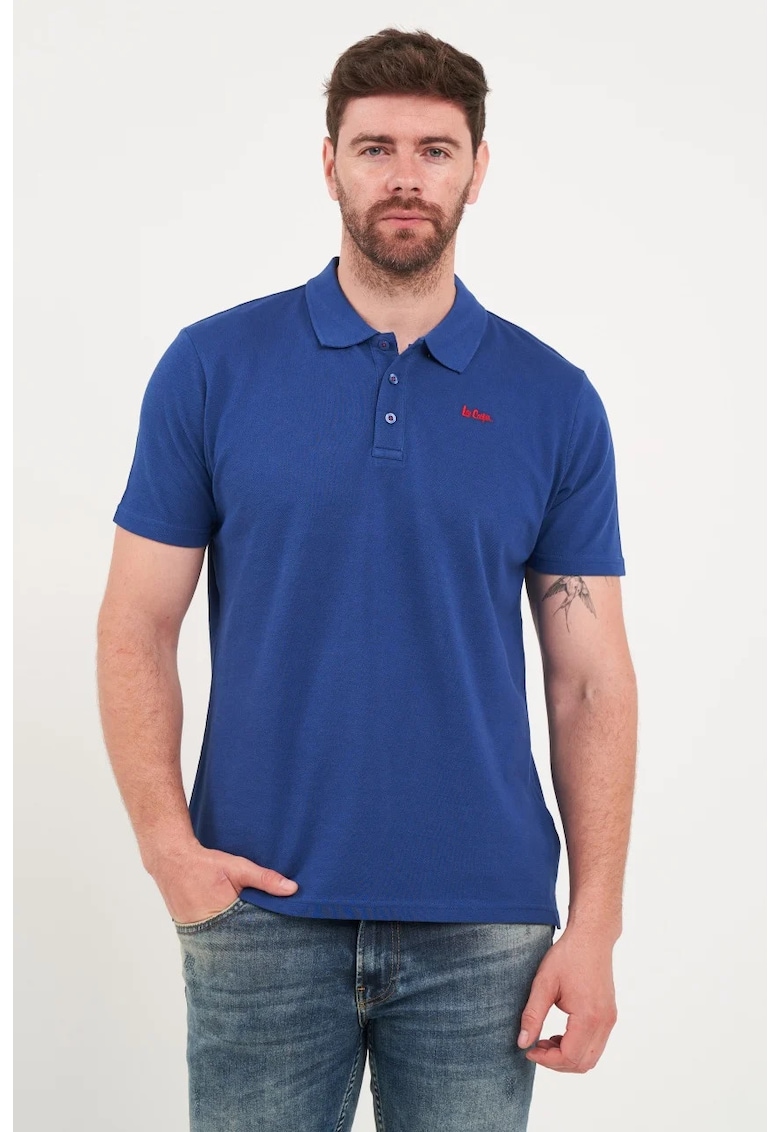 Tricou polo de bumbac pique