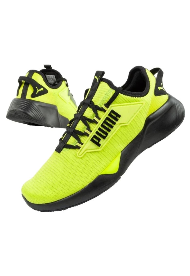 Pantofi Sport Barbati - 376676 51 - Superiori Din Material Sintetic - Amortizare Cu Spuma Eva - Talpa Din Cauciuc Aderenta - Design Modern Si Sportiv - 44 - Verde / Negru