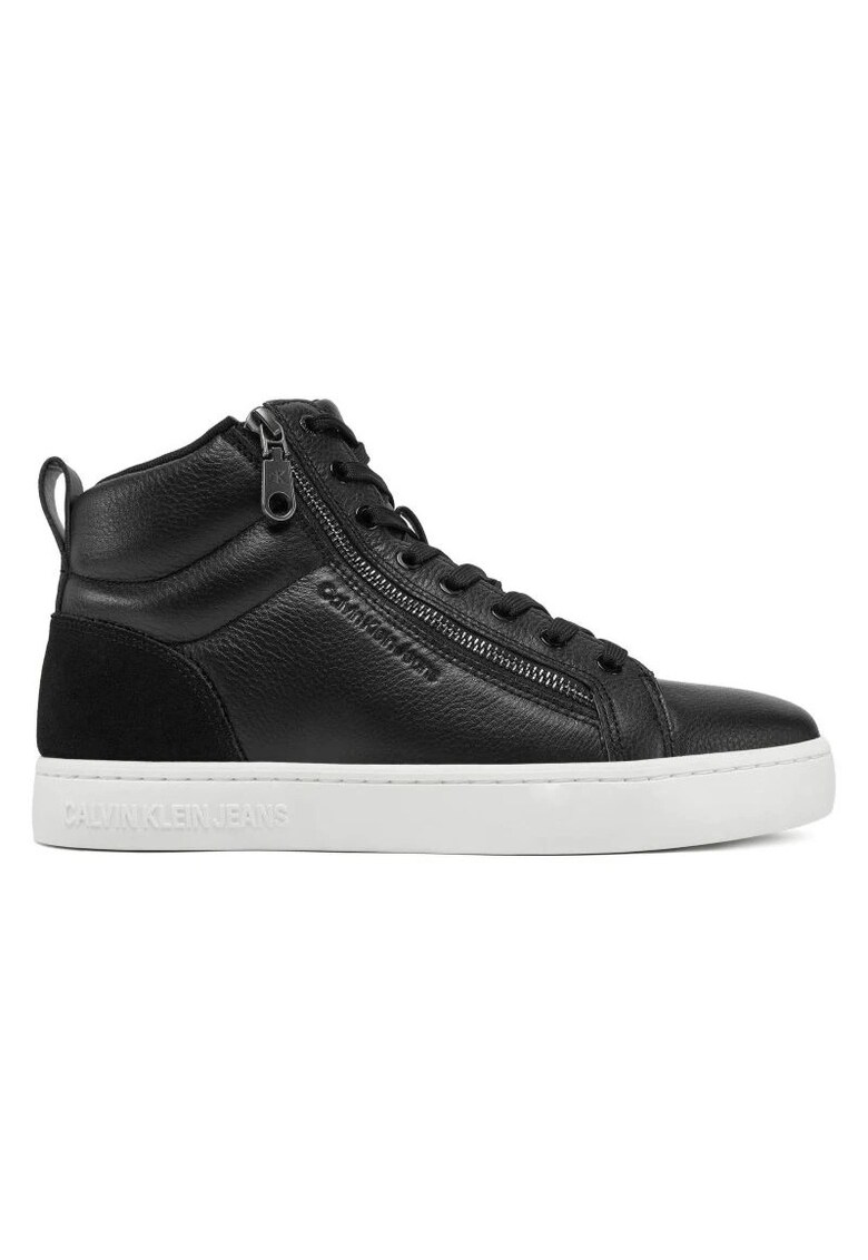 Pantofi sport  pentru Barbati - classic cupsole zip mid in - YM0YM01156-0GM - Negru