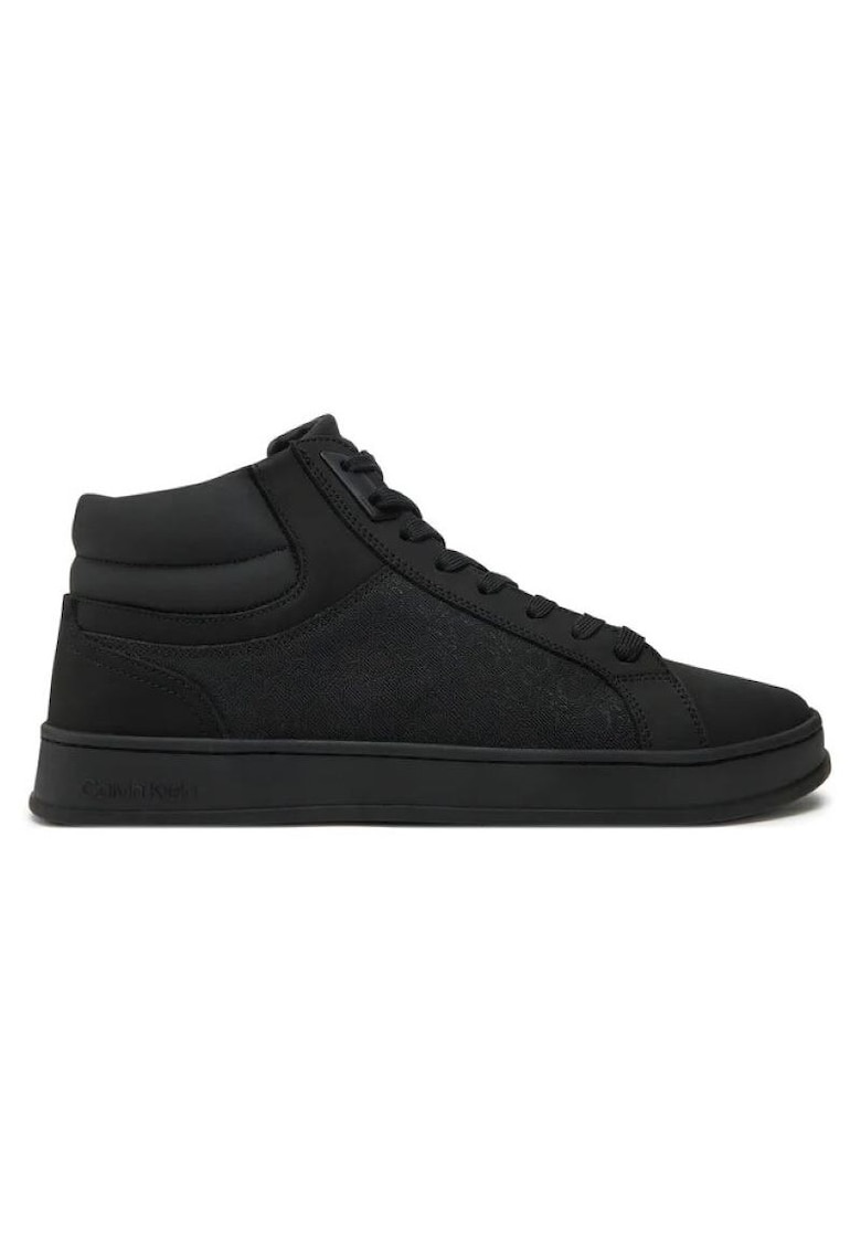 Pantofi sport pentru Lifestyle - HIGH TOP LACE UP NB MONO - HM0HM01769-0GT - Negru - Negru