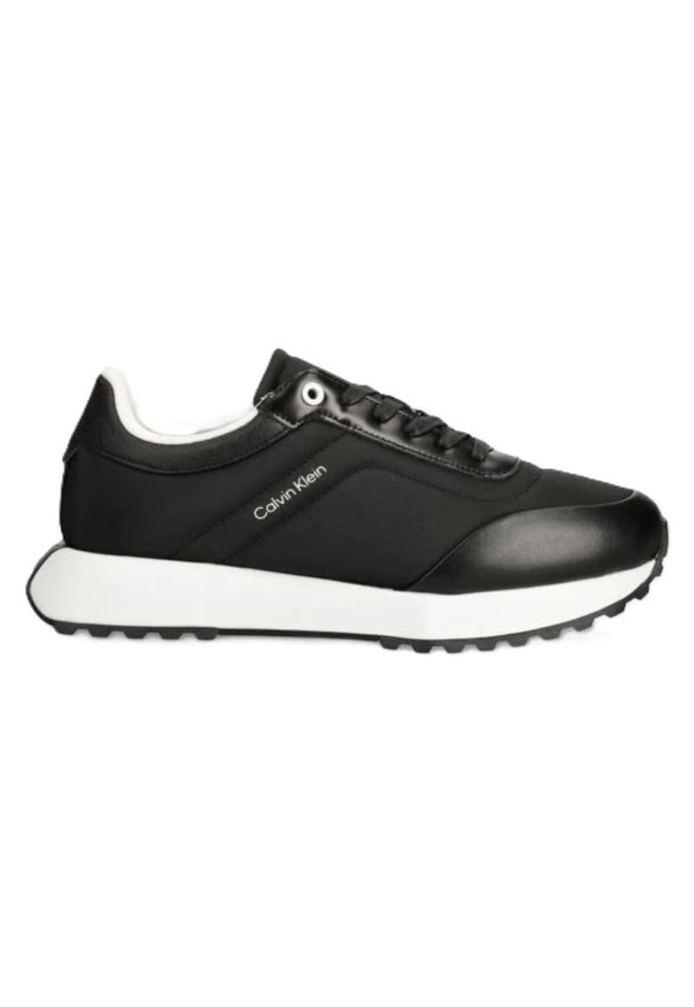Pantofi sport pentru Barbati - low top lace up w/padding - HM0HM01483-BEH - Negru - Negru