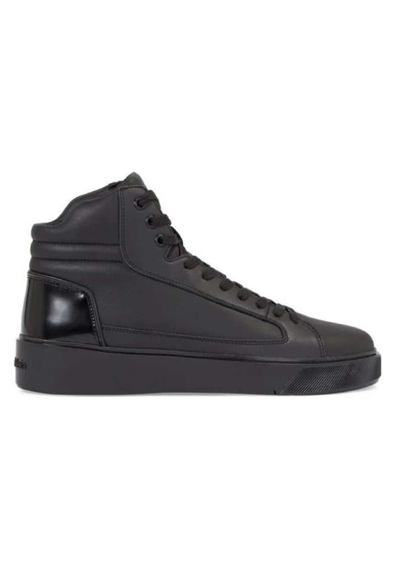 Pantofi sport pentru Barbati - high top lace up inv stitch - HM0HM01164-0GJ - 41 EU - Negru
