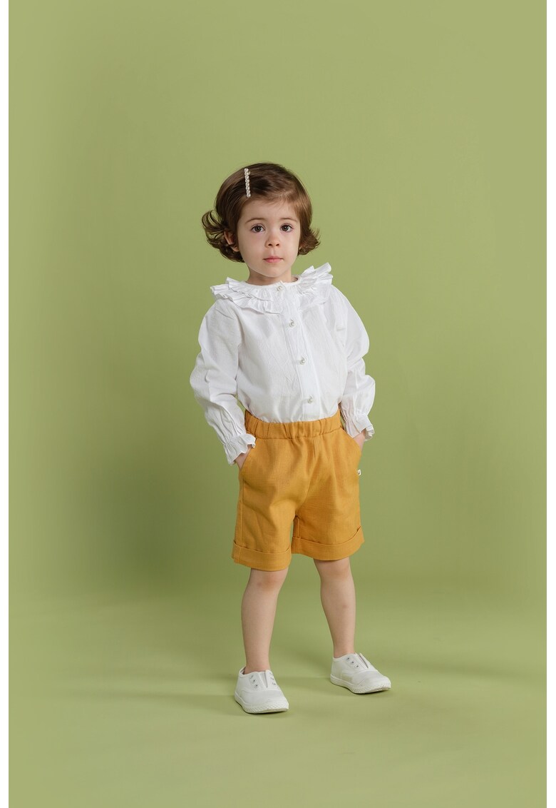 Camasa regular-fit din bumbac - Alb