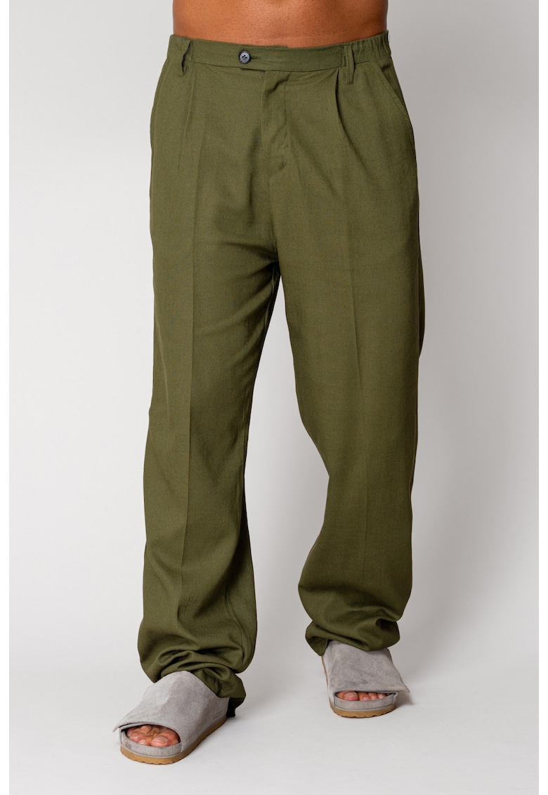 Pantaloni lung din IN Olive 17220 - Kaki