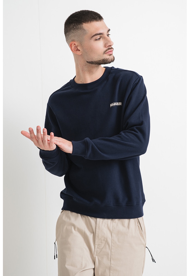 Bluza de trening cu decolteu la baza gatului Small Box