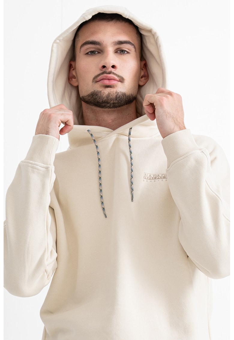 Hanorac cu imprimeu grafic pe partea din spate