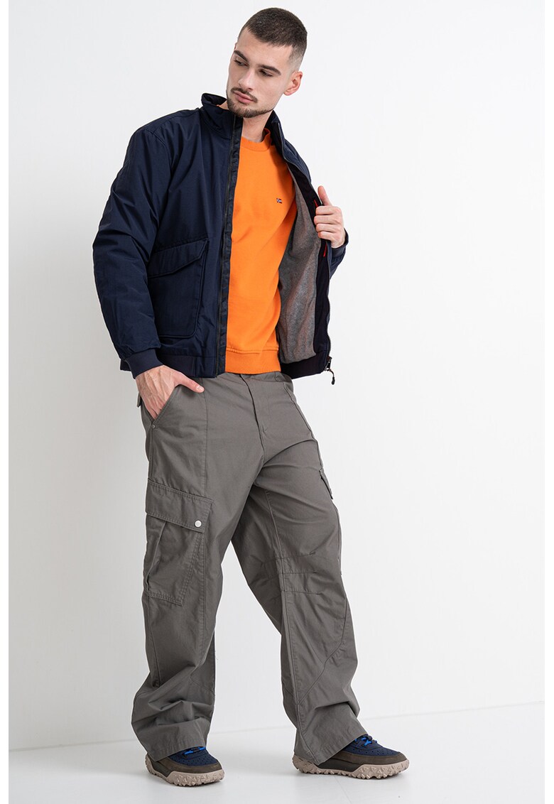 Geaca cu finisaj rezistent la apa Giovi - Bleumarin