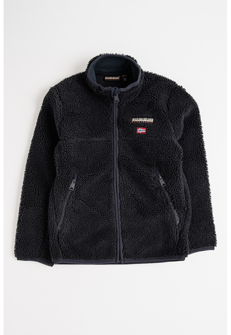 Jacheta din plus cu buzunare laterale