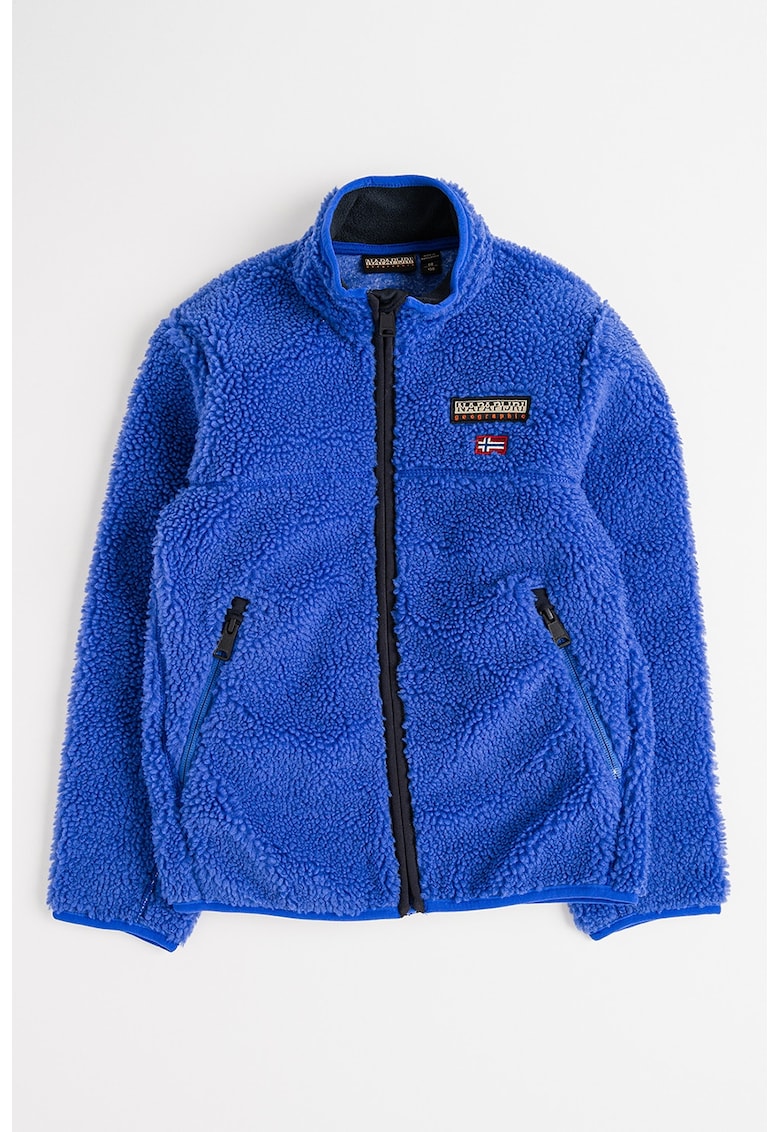 Jacheta din plus cu buzunare laterale