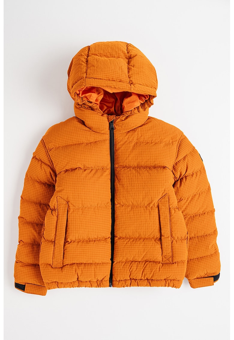 Geaca cu buzunare laterale si gluga