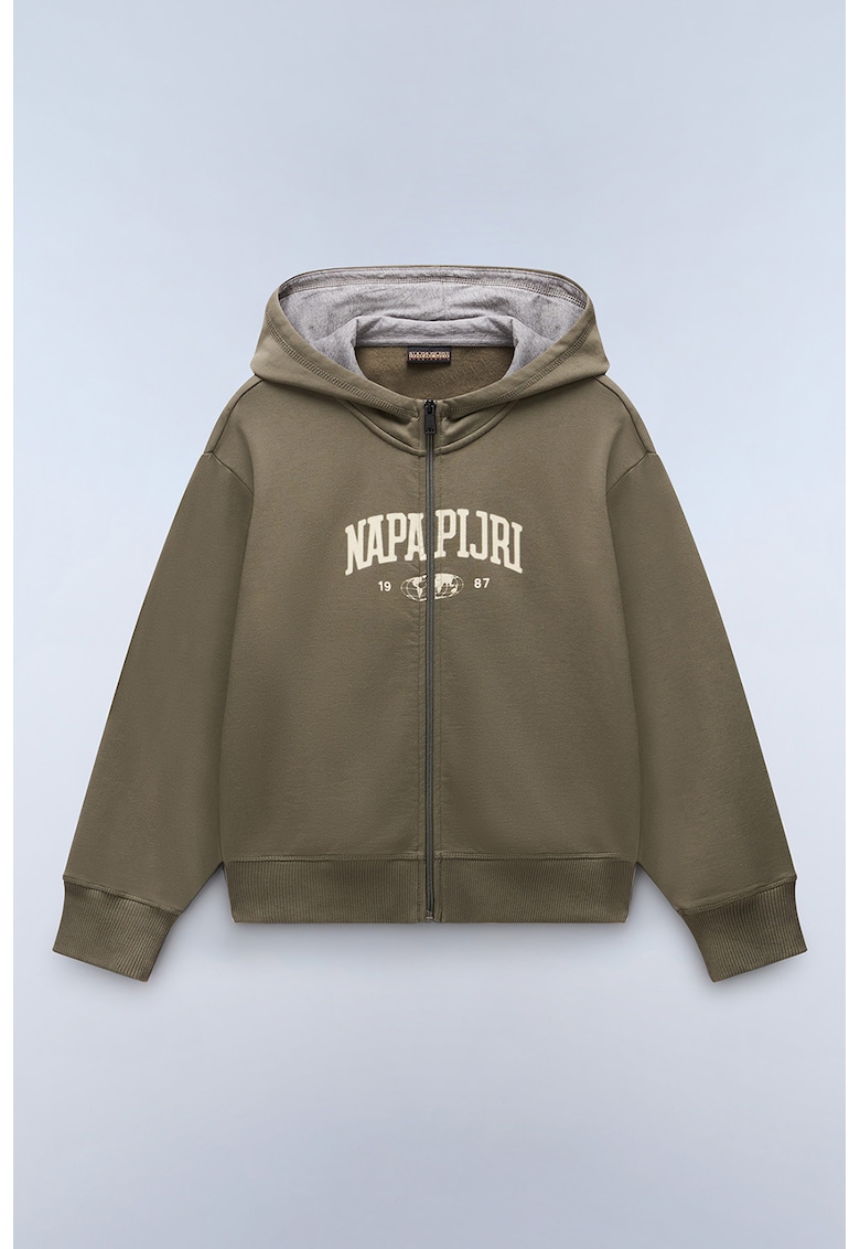 Hanorac cu maneci cazute si logo