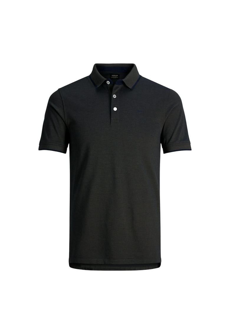 Tricou JACK &JONES Paulos Polo SS PLS 47464 - Negru
