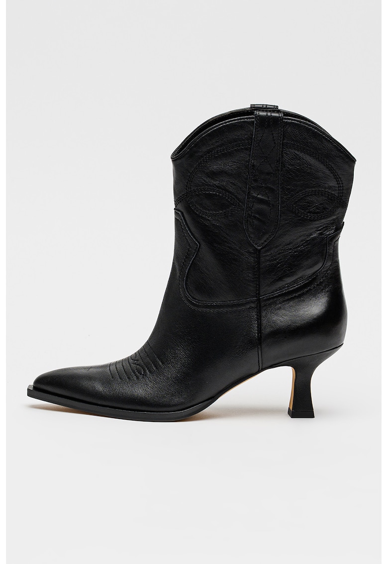 Botine cowboy de piele Angel
