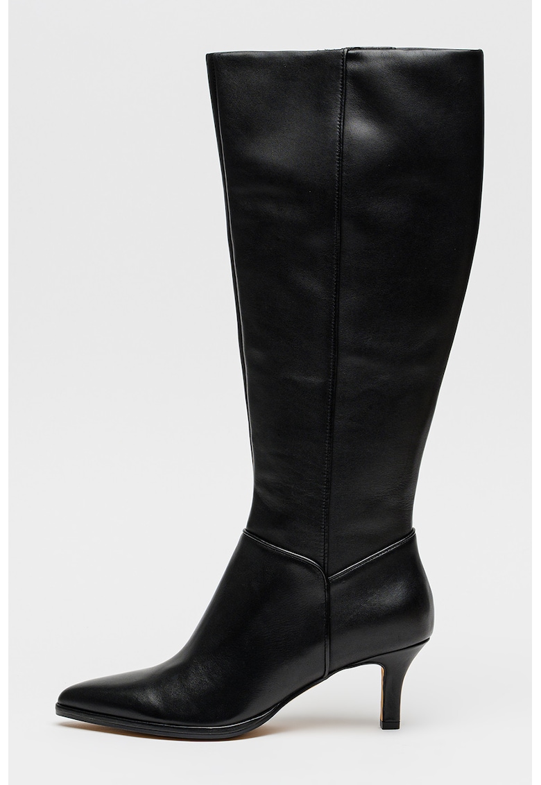 Cizme de piele cu varf ascutit Aldy