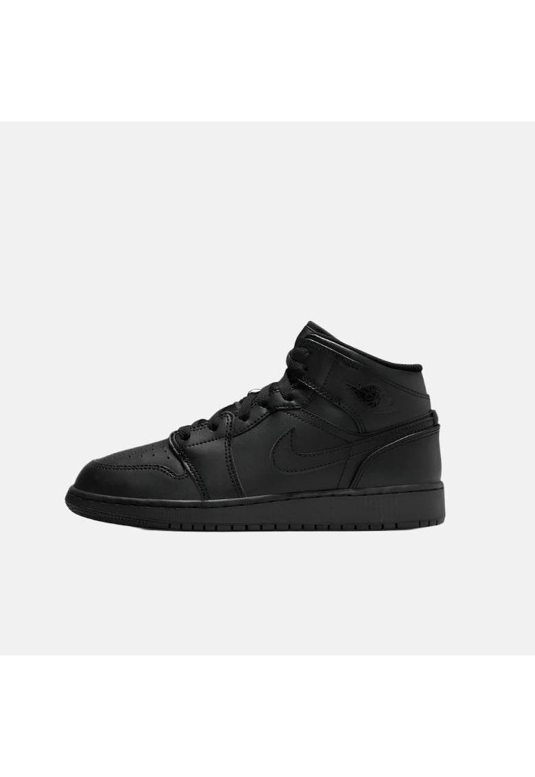 Pantofi sport dama Air Jordan 1 Mid “Triple Black” 36 - Negru
