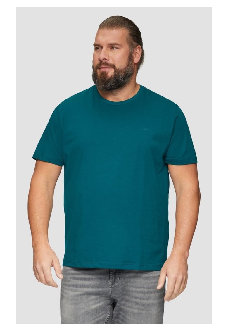 Big Sizes Tricou barbati big sizes cu decolteu la baza gatului - Regular fit - din bumbac