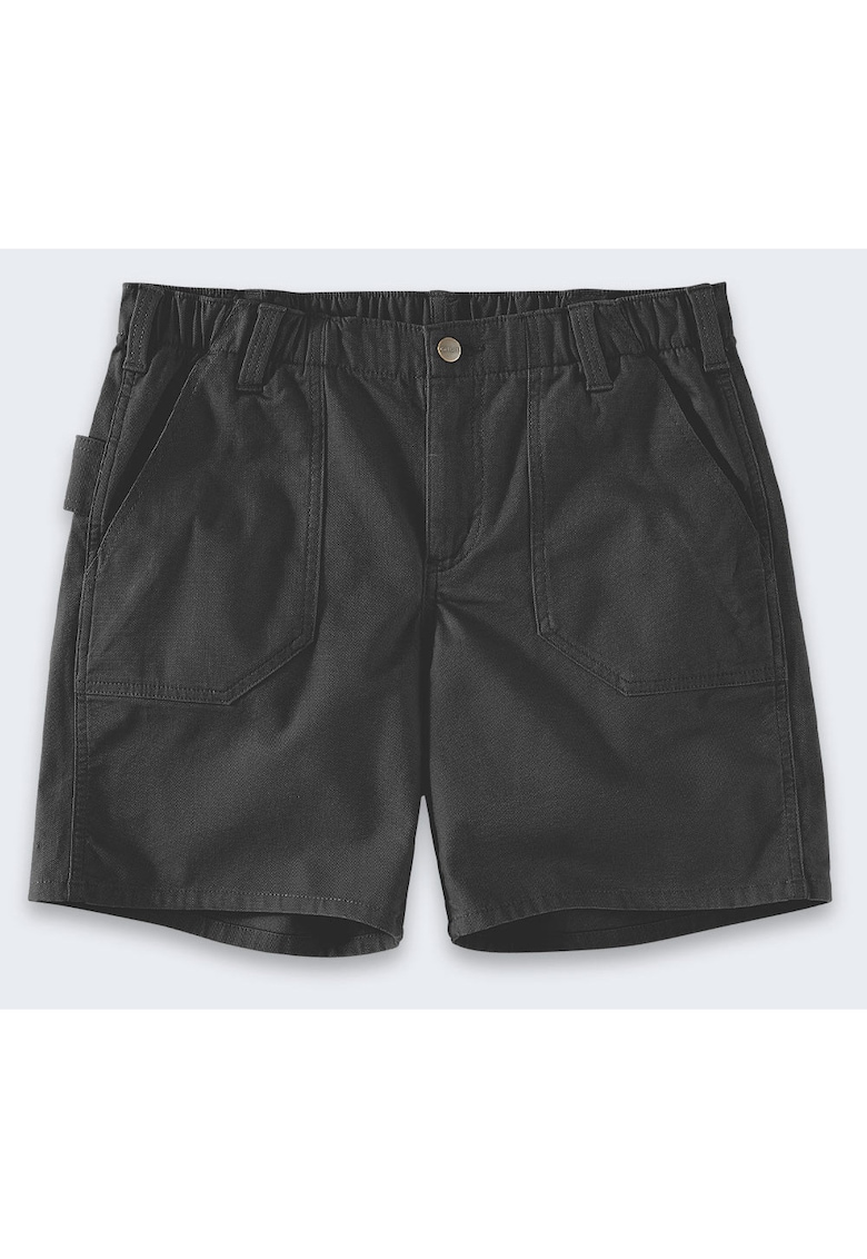 Pantaloni scurti Rugged Flex din panza negri