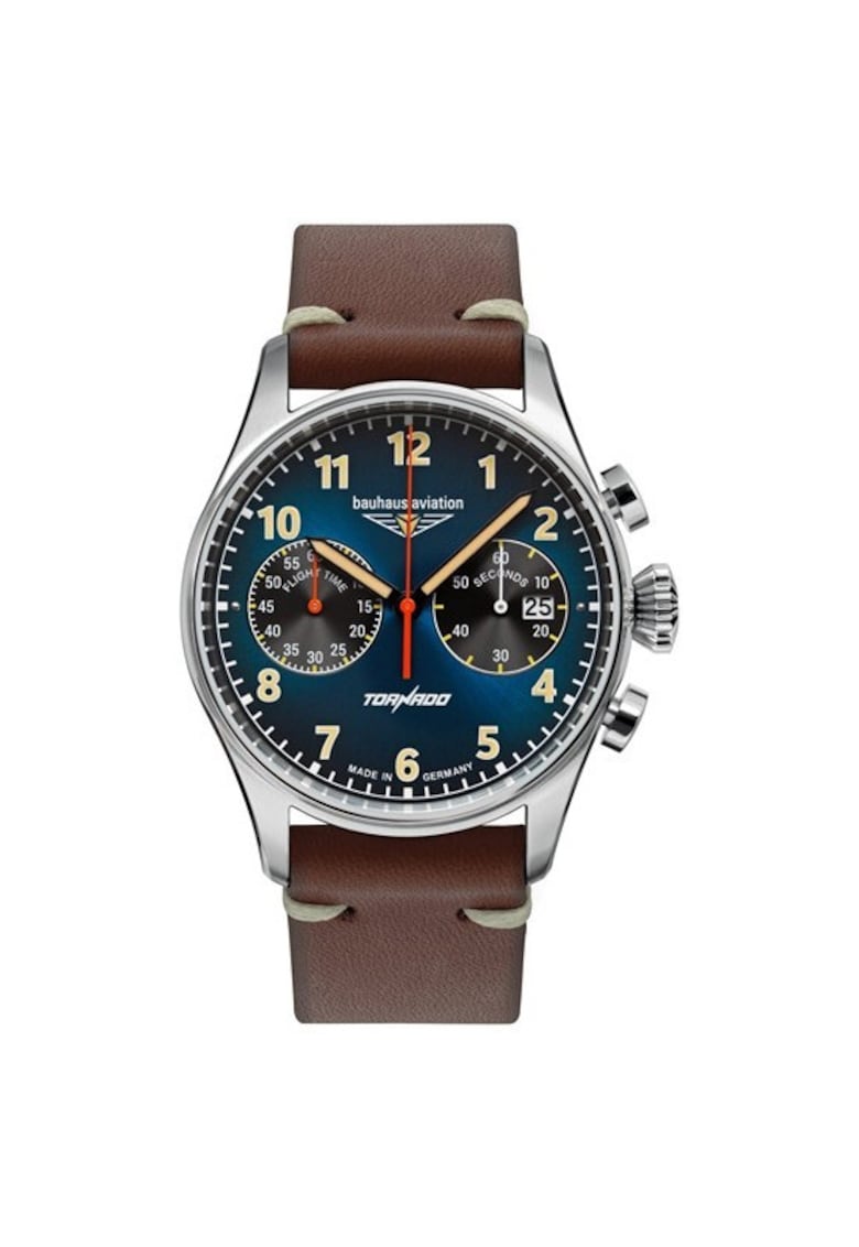 Ceas barbatesc Bauhaus Aviation Tornado - 42 mm