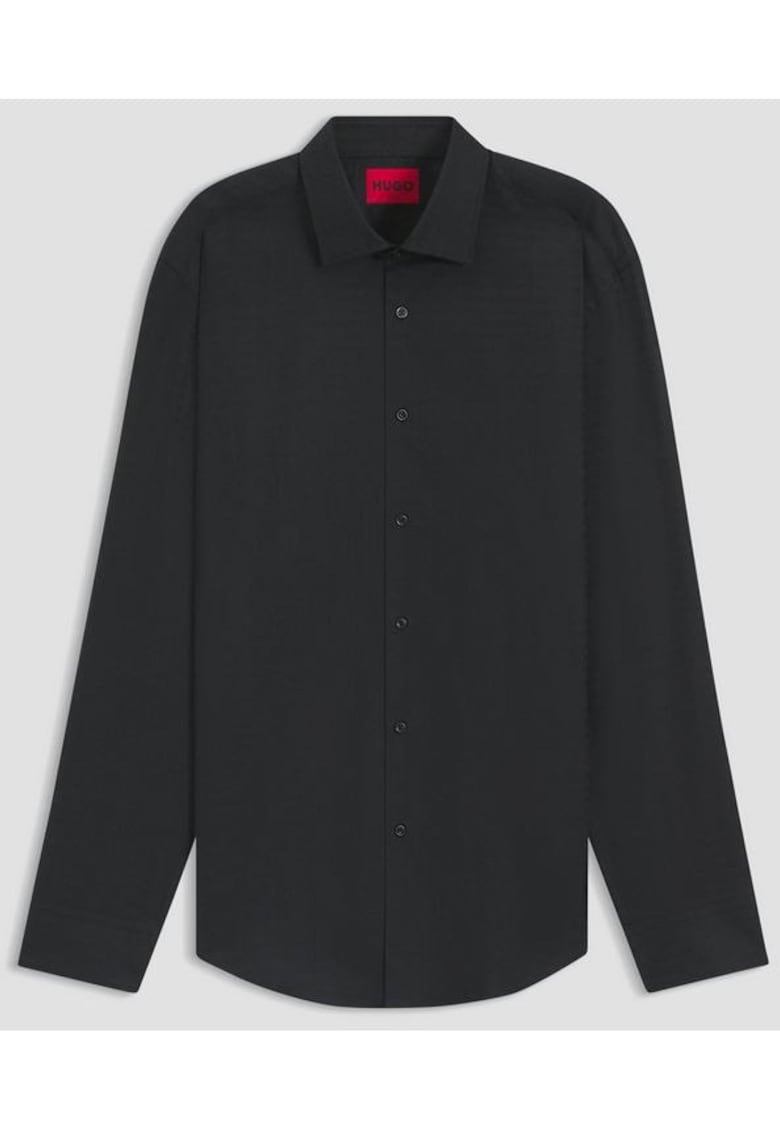 Hugo Camasa barbati bumbac - negru