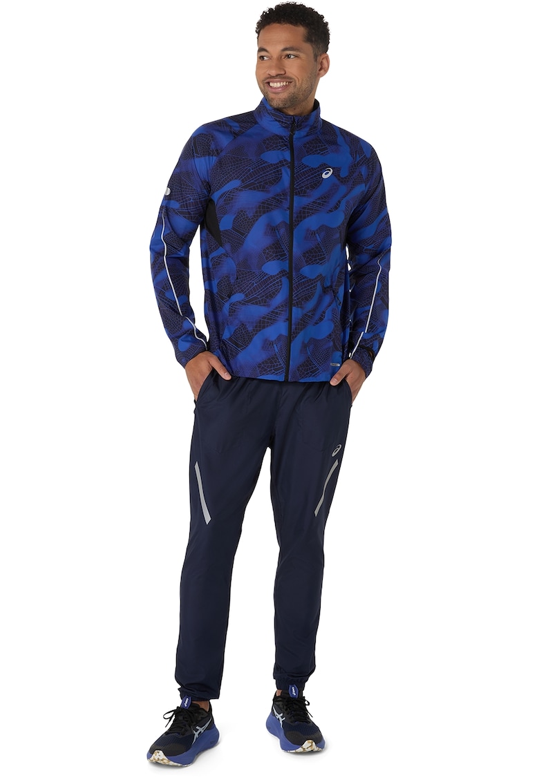 Pantaloni regular-fit cu talie medie Lite-Show - Bleumarin