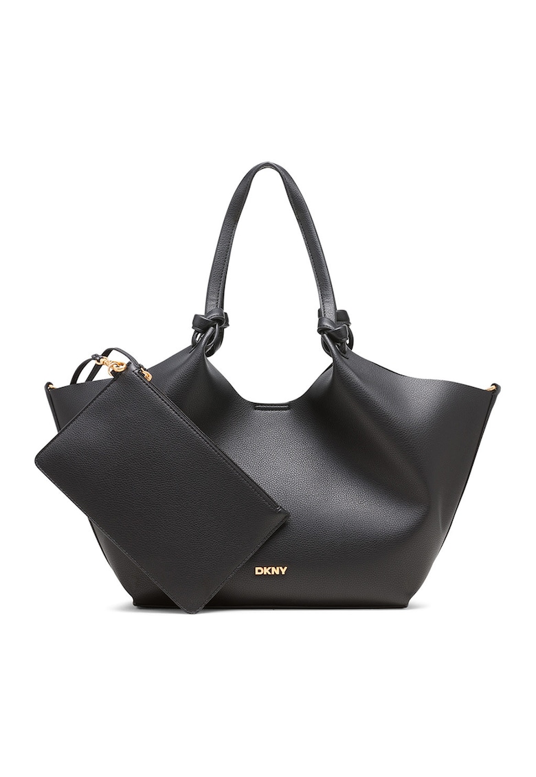 Geanta shopper de piele ecologica cu etui interior Paula